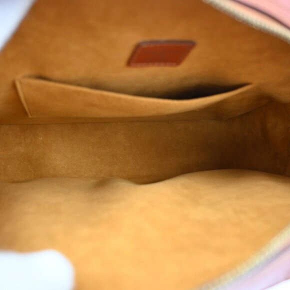 LOUIS VUITTON LV Logo Voltaire Hand Bag Epi Leather Brown Spain M52433 87EF521 - Picture 9 of 16